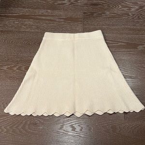 Fall/Winter Knit Skirt - Beige